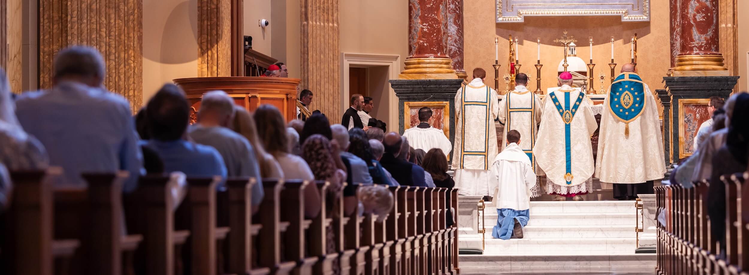 Mass of the Americas being celebrated